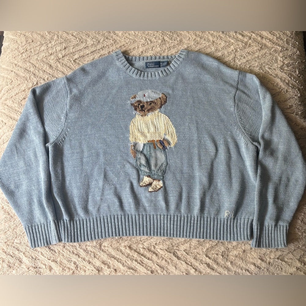 Ralph Lauren Polo Bear cotton Sweater XXL